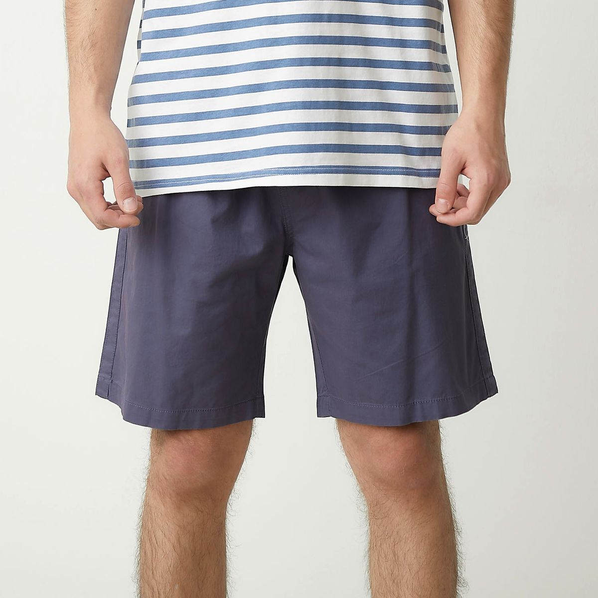 BEARCLIFF - Short Bearcliff Algodón Liso Y Cómodo Para Hombre