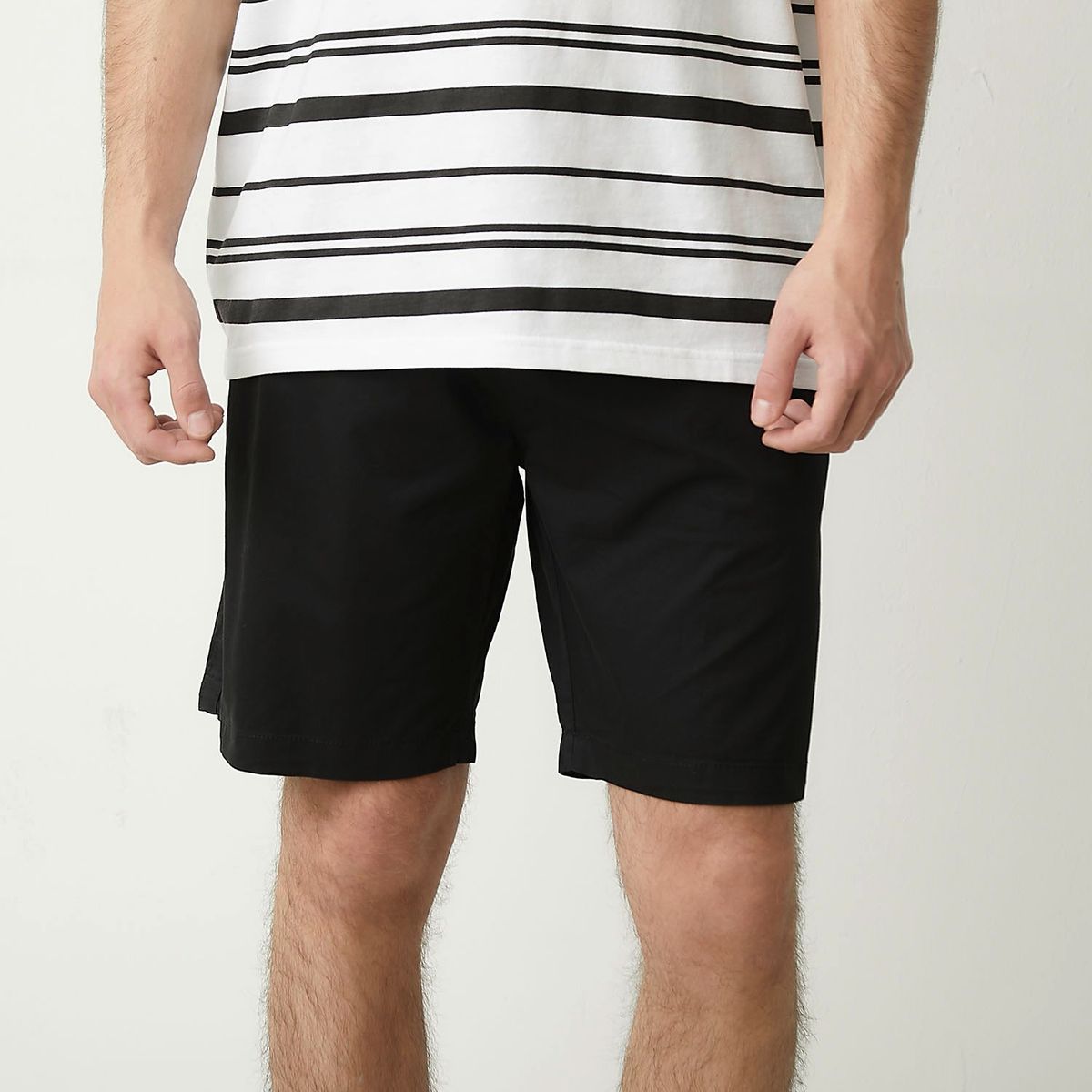 BEARCLIFF - Short Bearcliff Algodón Liso Y Cómodo Para Hombre