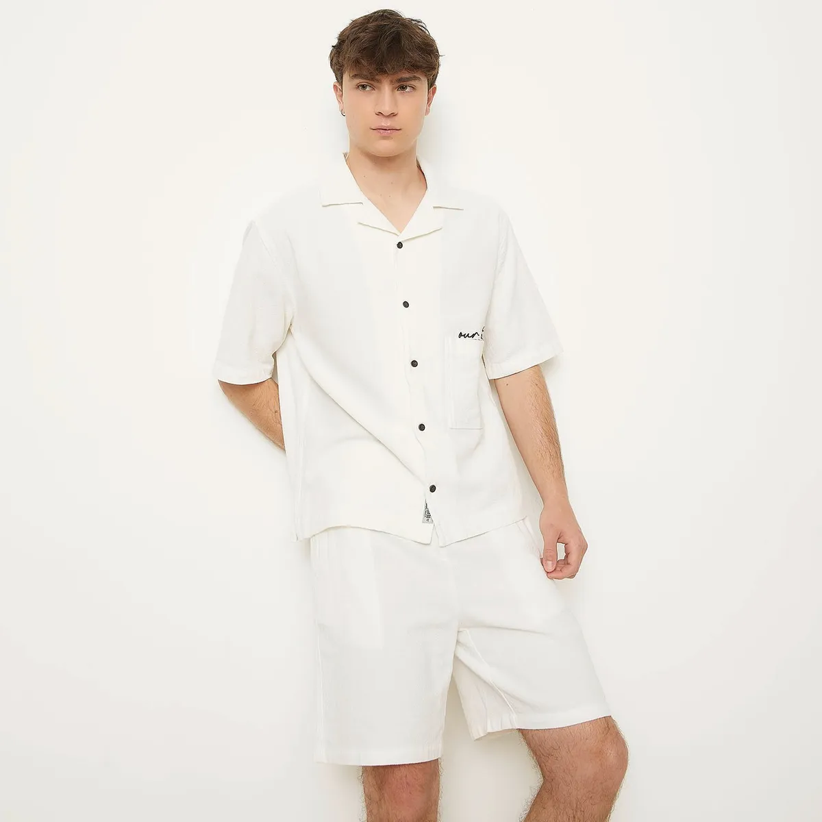 BEARCLIFF - Camisa Manga Corta Hombre Bearcliff