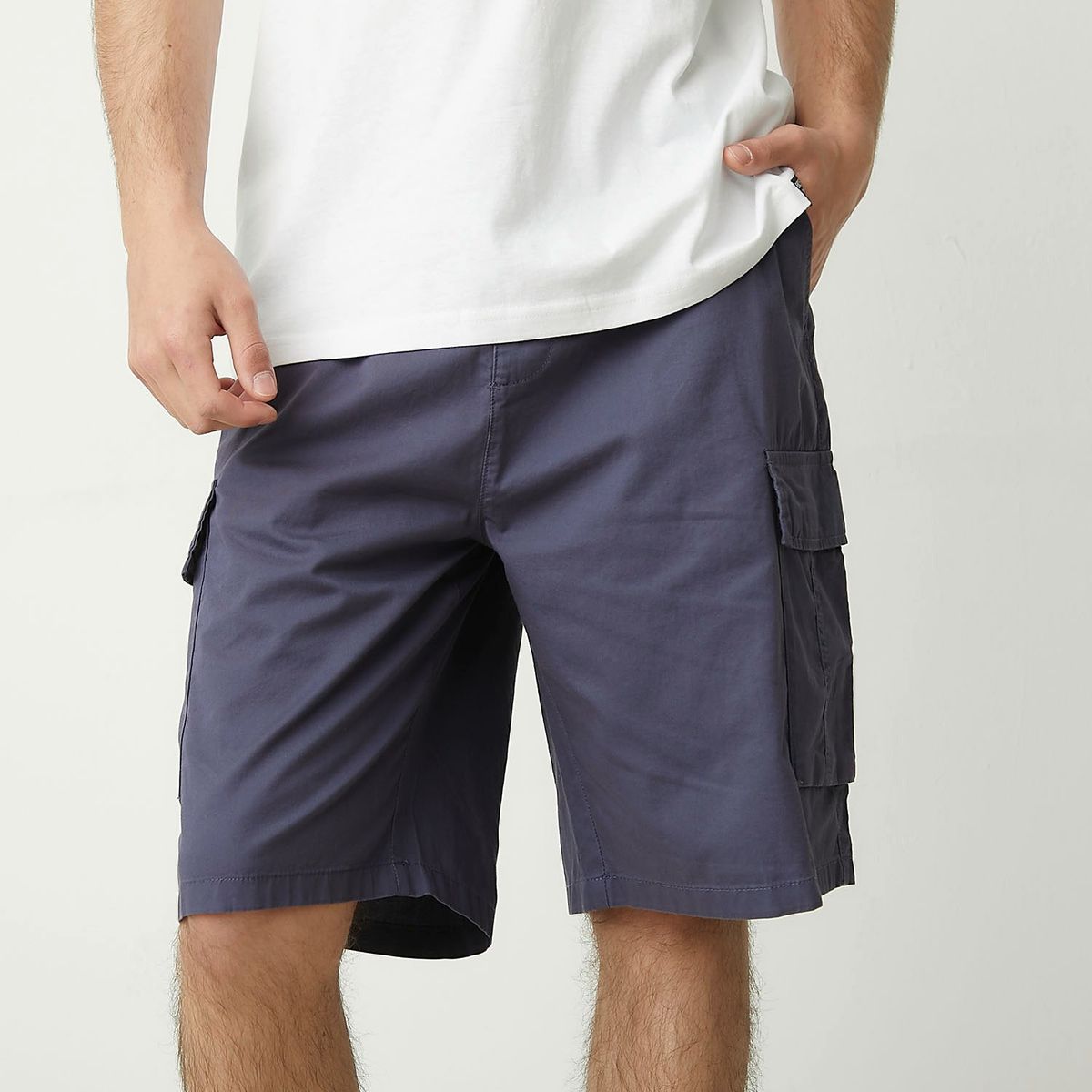 BEARCLIFF - Short Bearcliff Algodón Con Bolsillos