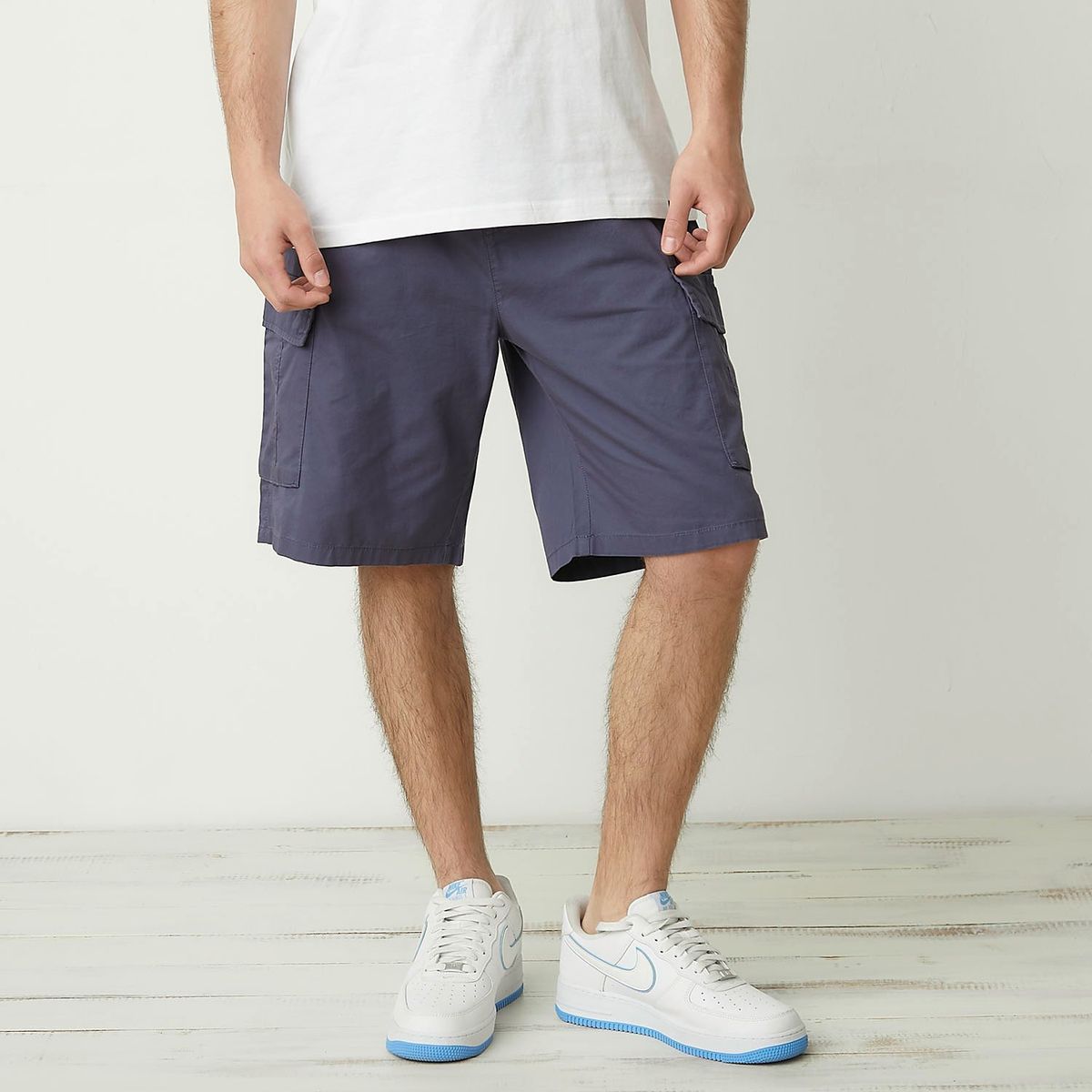 BEARCLIFF - Short Bearcliff Algodón Con Bolsillos