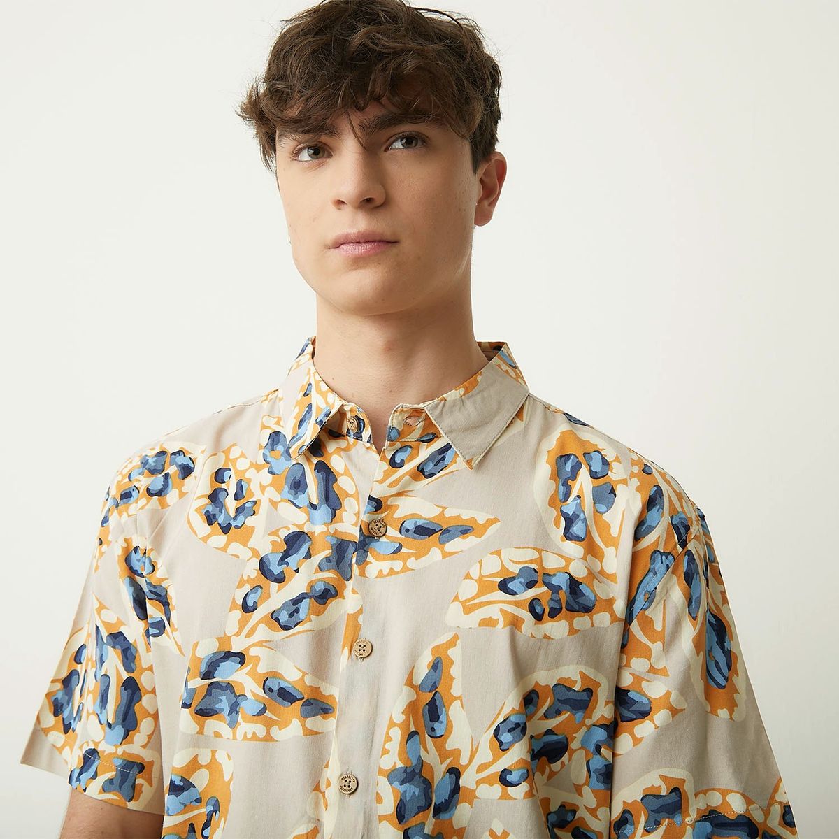 BEARCLIFF - Camisa Algodón Hombre Bearcliff