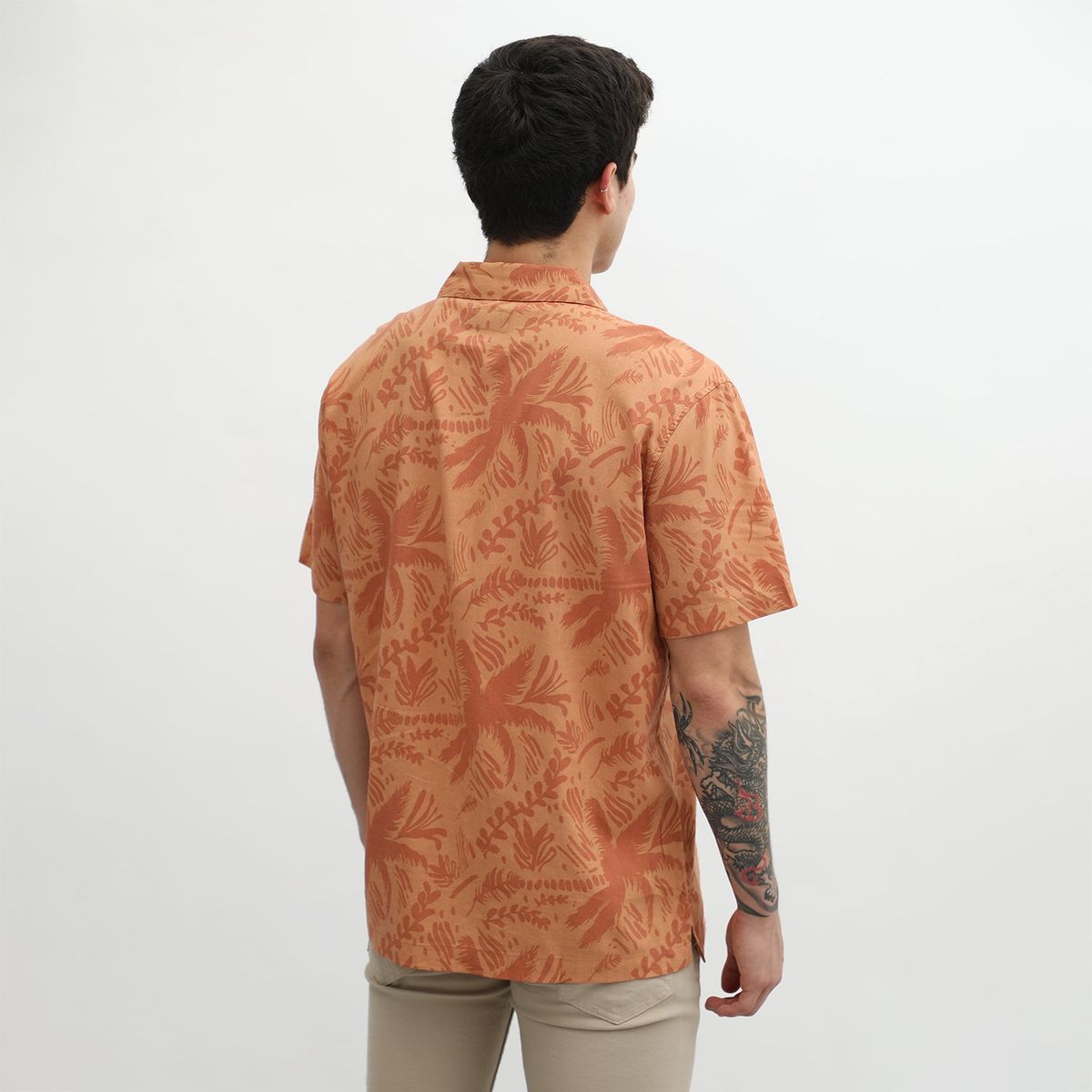 BEARCLIFF - Camisa Algodón Hombre Bearcliff