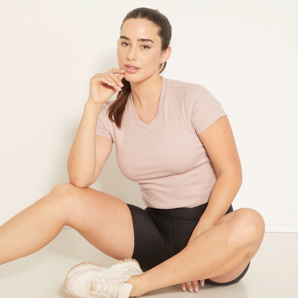 MOSSIMO - Polo Manga Corta Mujer Mossimo