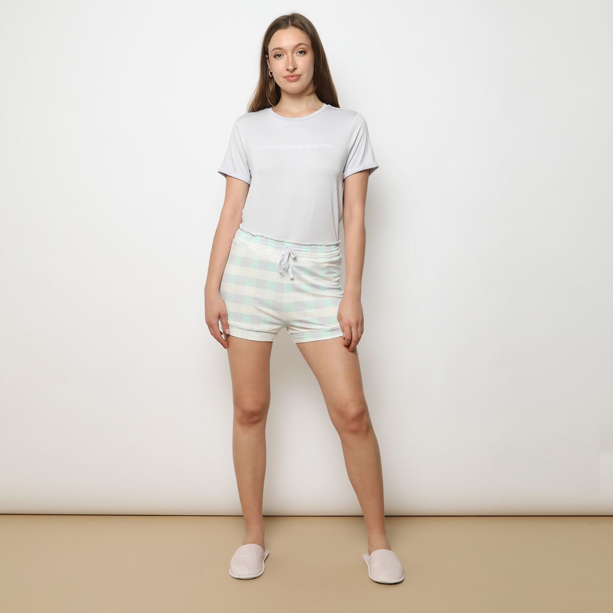 BENETTON - Pijama Benetton Mujer Con Short