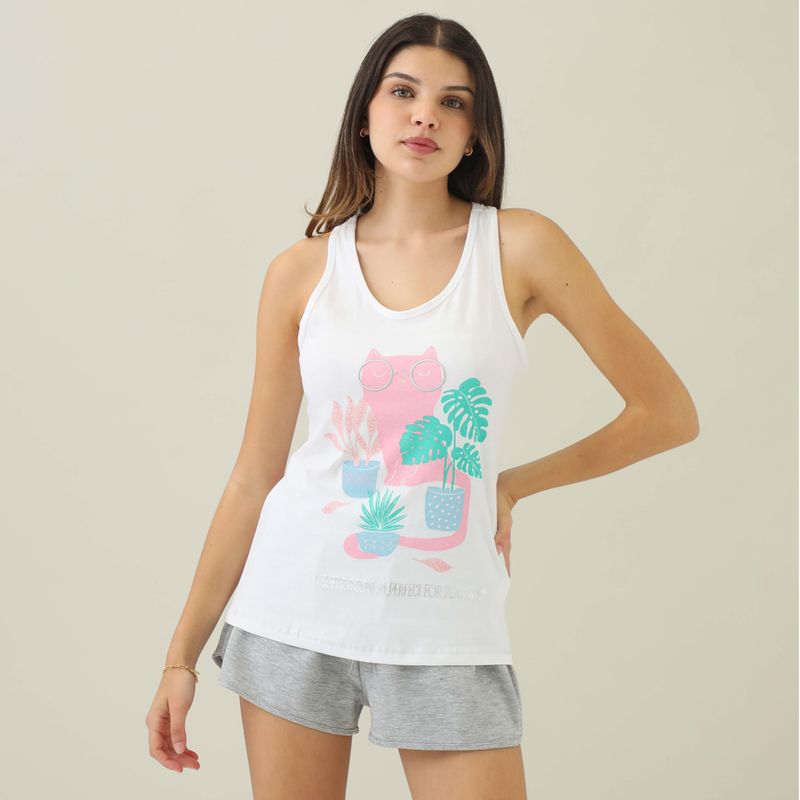 SYBILLA - Polo Pijama Mujer Sybilla