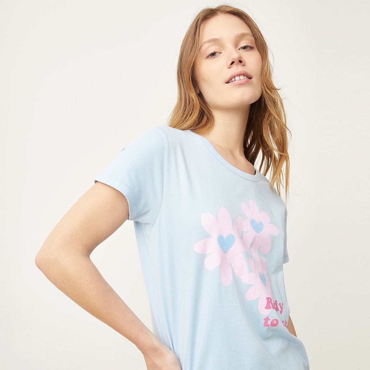 SYBILLA - Polo Pijama Manga Corta Mujer Sybilla