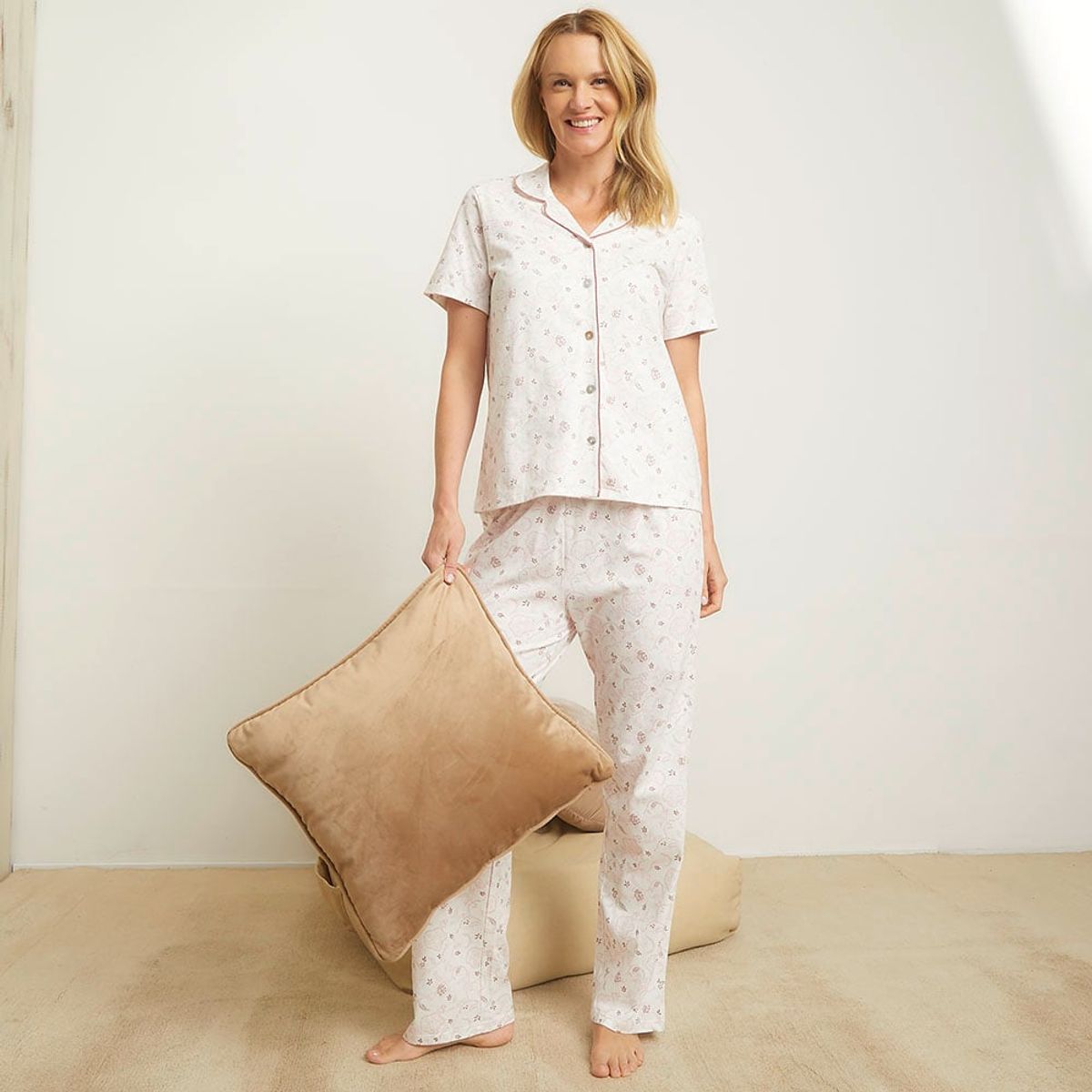 STEFANO COCCI - Pijama Algodón Mujer Stefano Cocci