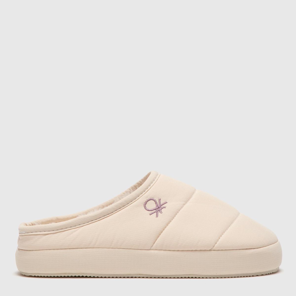 BENETTON - Pantufla Benetton Textil Acolchada Suave