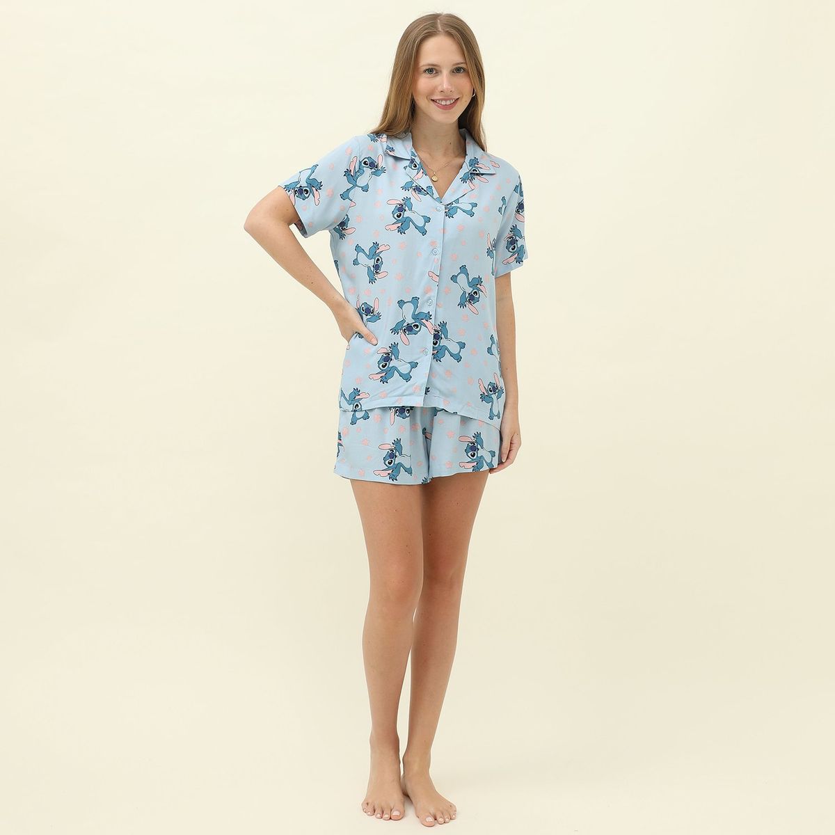 DISNEY - Camisa Pijama Mujer Disney
