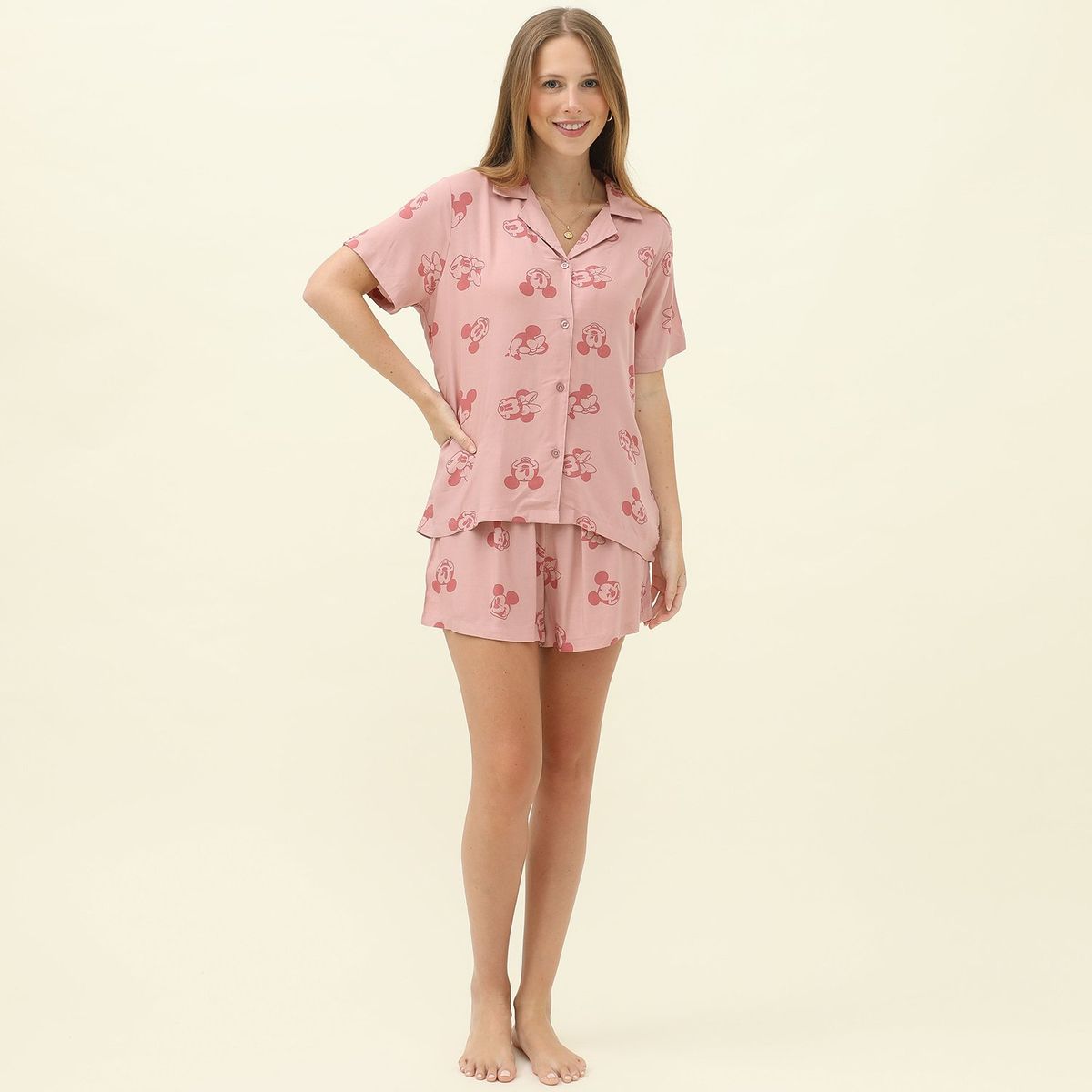 DISNEY - Camisa Pijama Mujer Disney