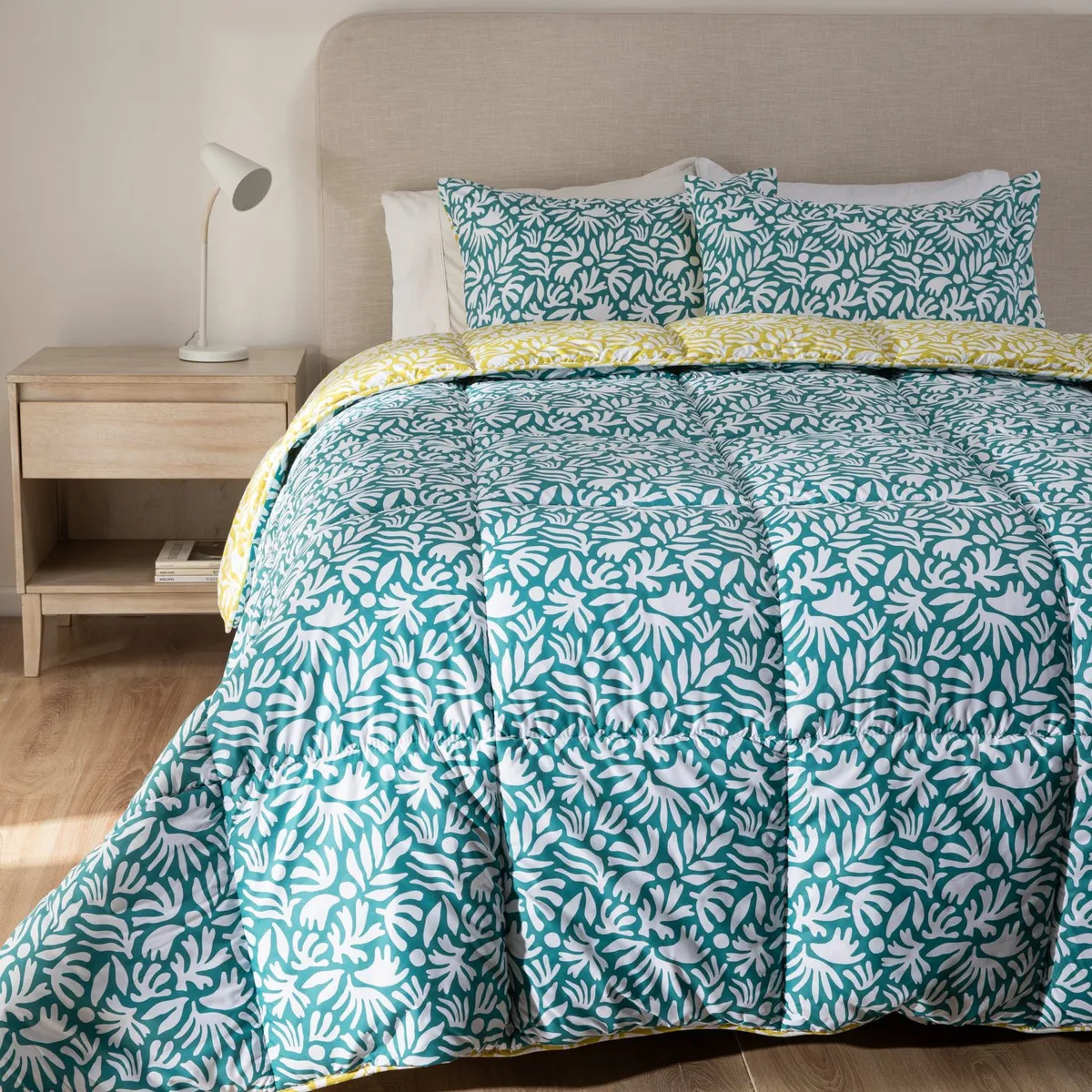 MICA - Edredón Estampado Reversible Mica