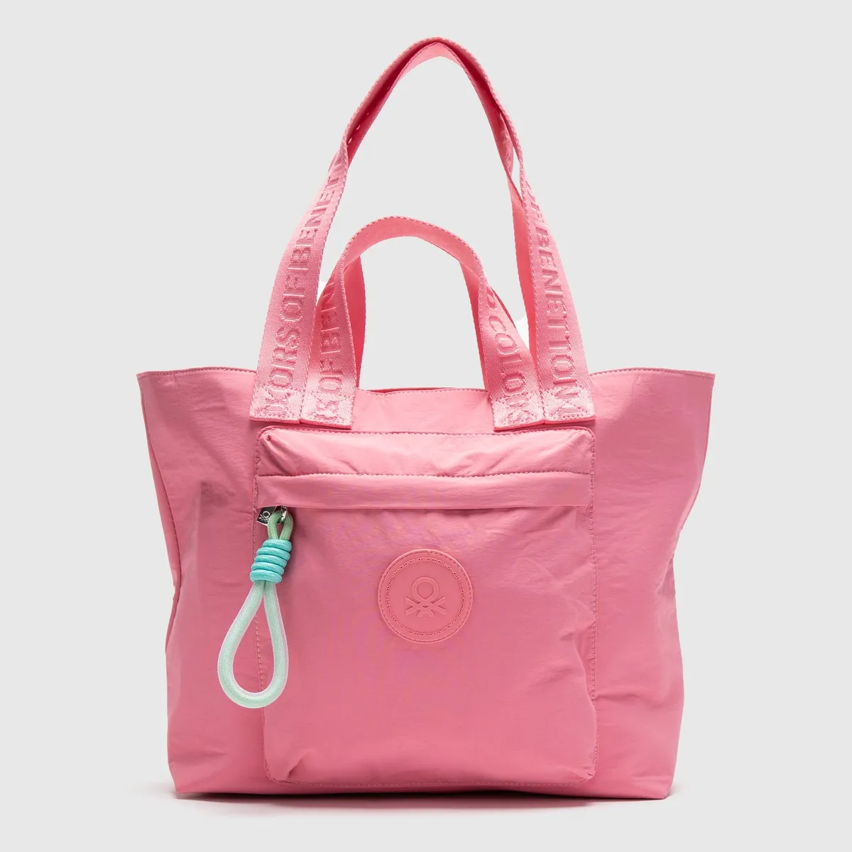 BENETTON - Tote Benetton Con Bolsillo