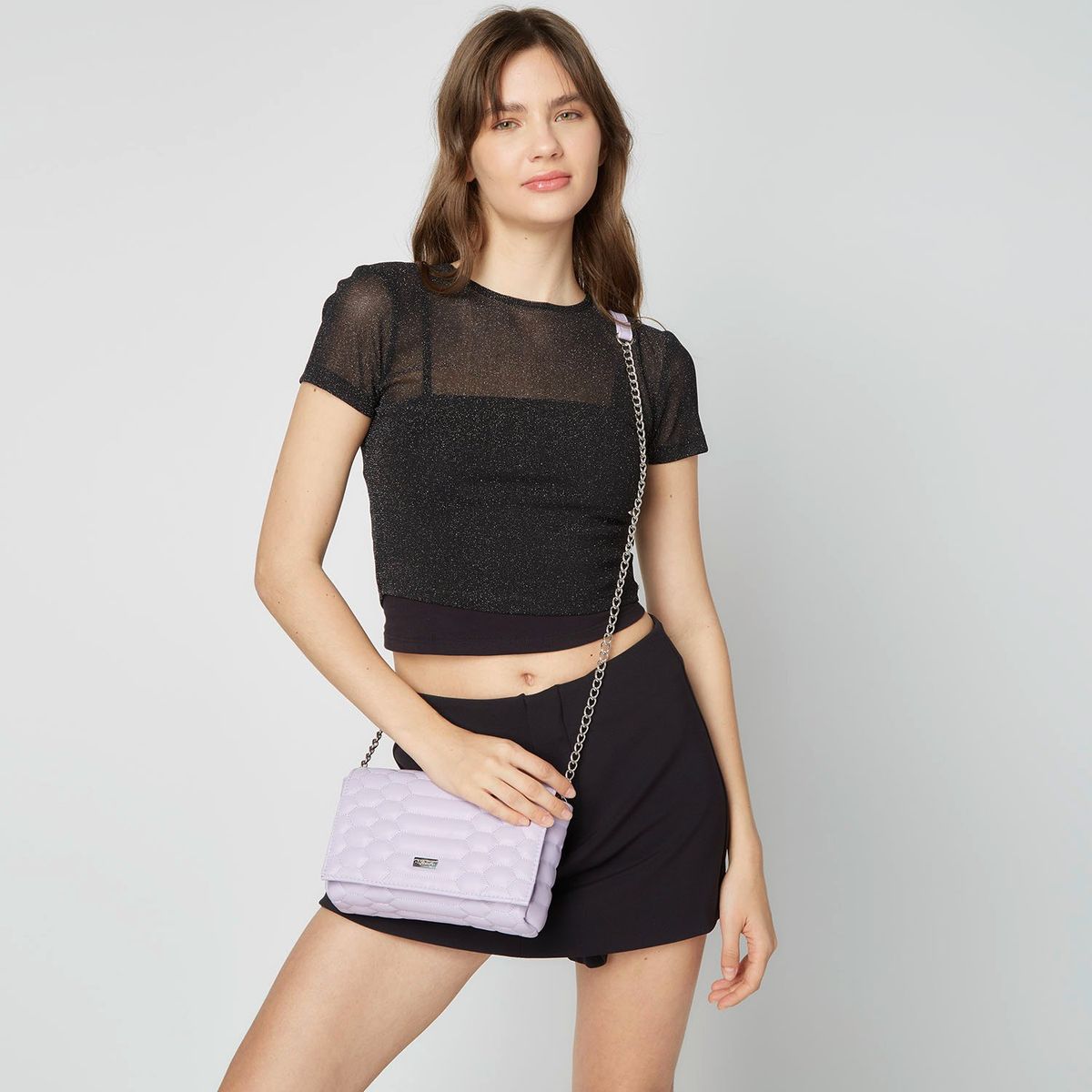 SYBILLA - CrossBody Sybilla Acolchado Con Textura