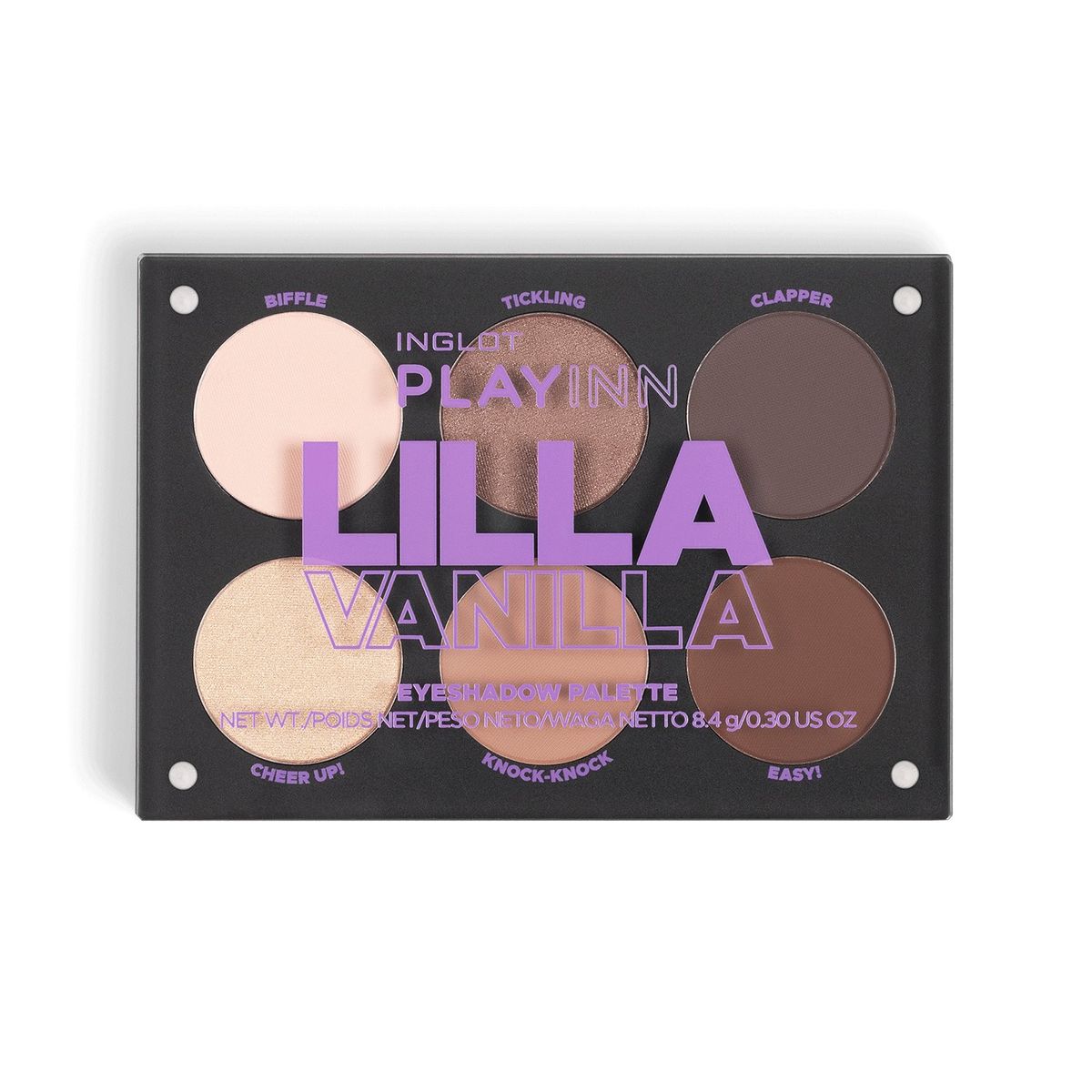 INGLOT - Playinn Lilla Vanilla Eye Shadow Palette