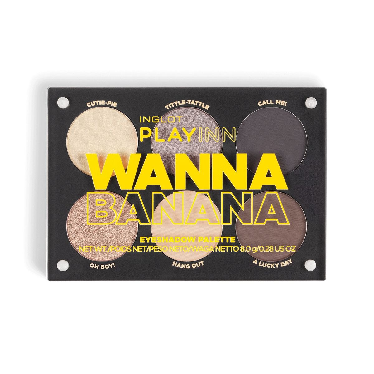 INGLOT - Playinn Wanna Banana Eye Shadow Palette