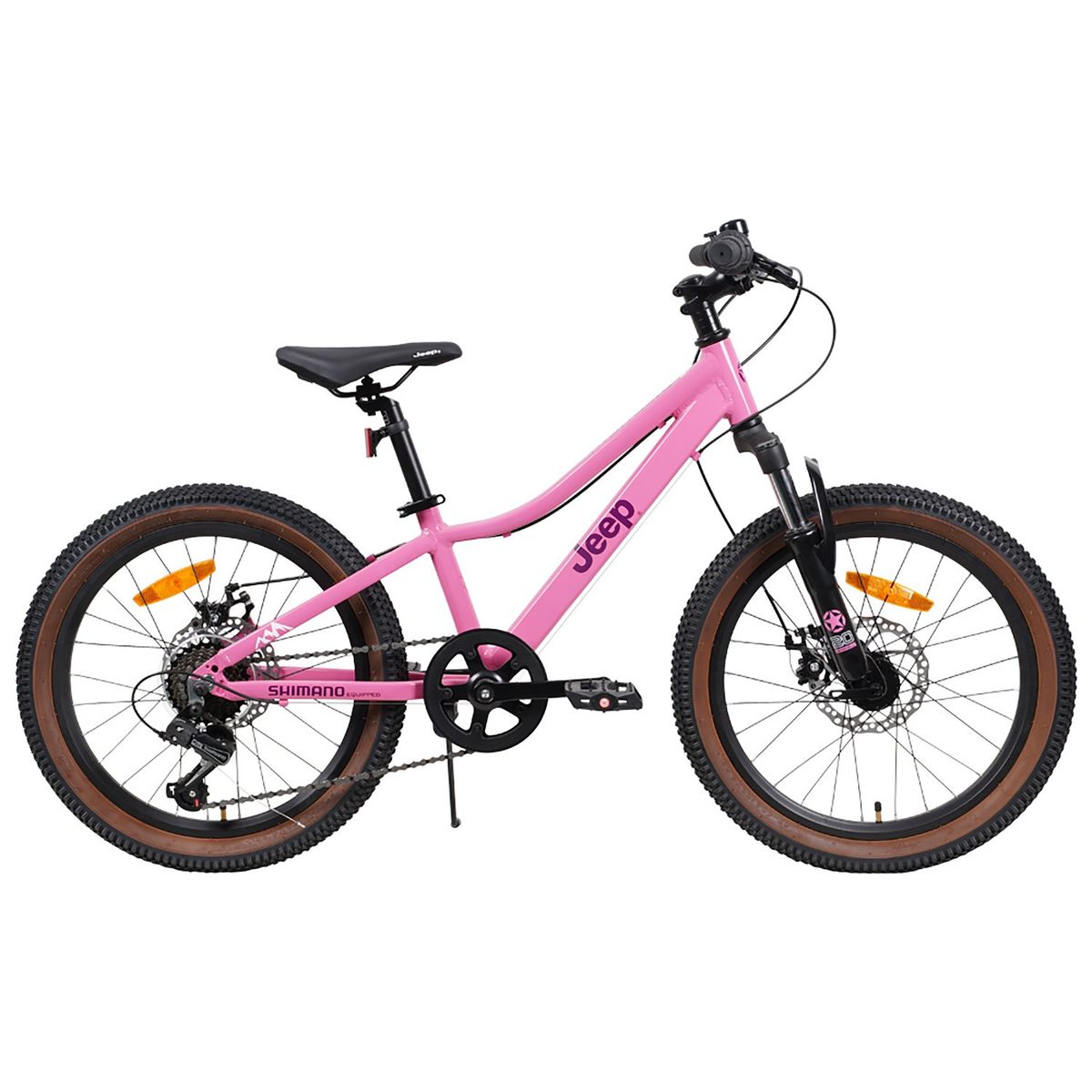JEEP - Bicicleta Infantil Jeep Aro 20 Frenos De Disco 7 Velocidades