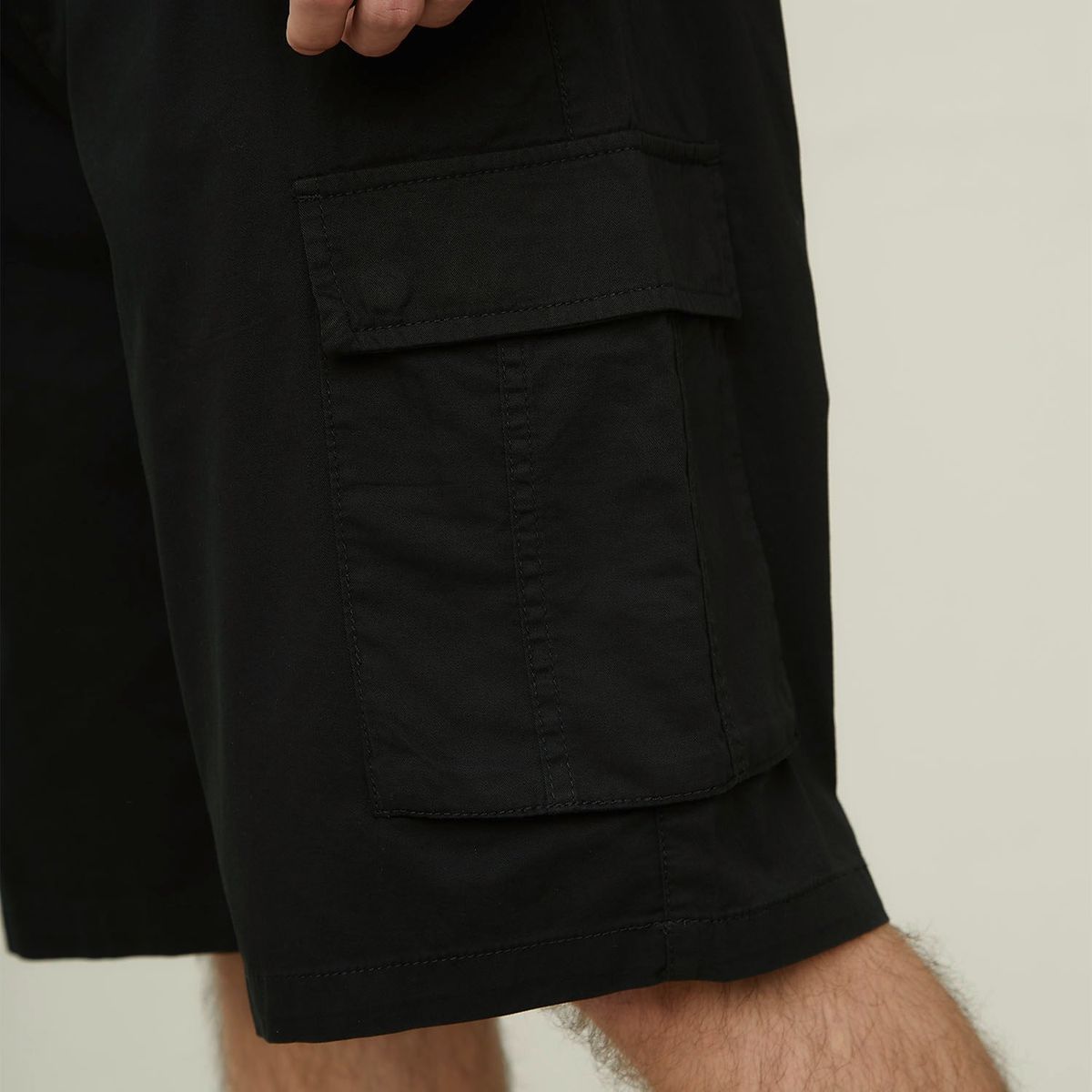 BEARCLIFF - Short Bearcliff Algodón Con Bolsillos