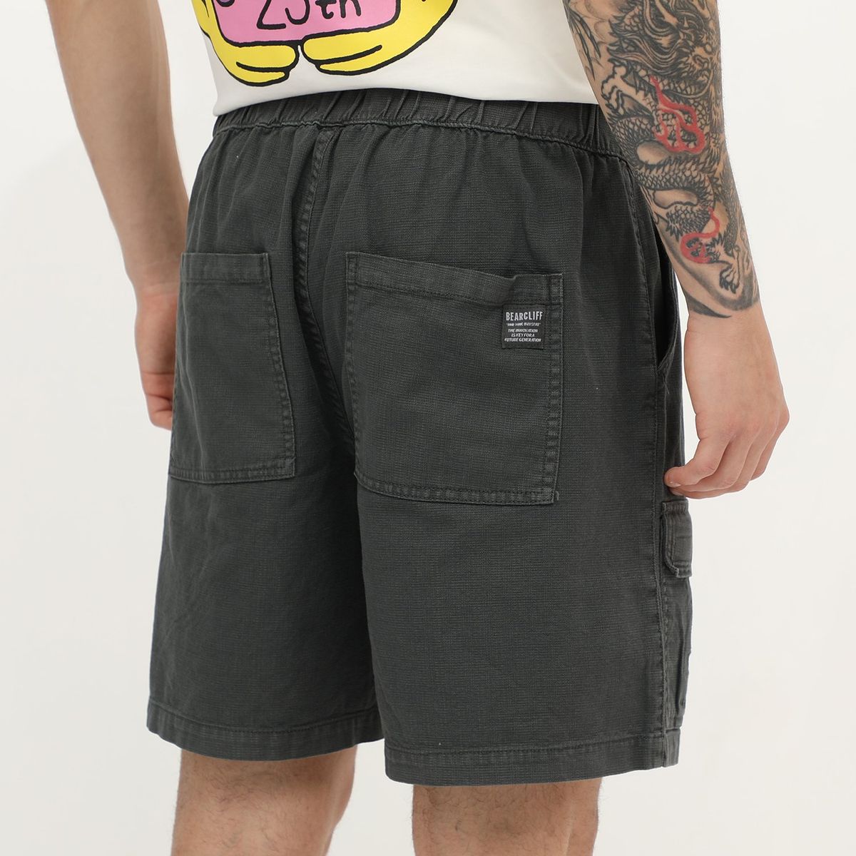 BEARCLIFF - Short 100% Algodón Hombre Bearcliff