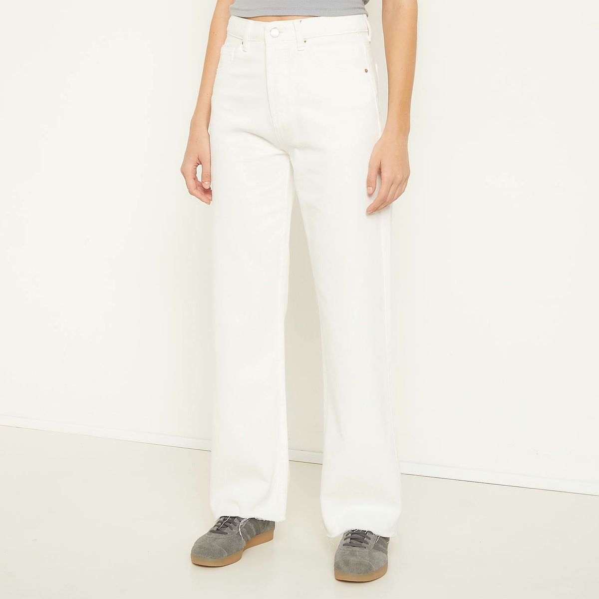 SYBILLA - Jeans Straight Tiro Alto Sybilla Mujer Algodón