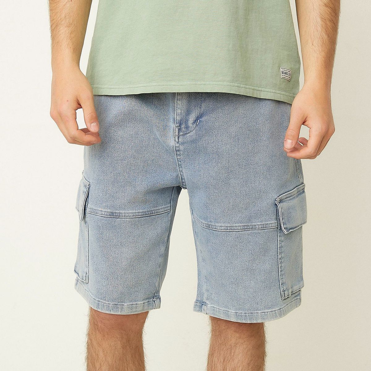 BEARCLIFF - Short Algodón Hombre Bearcliff