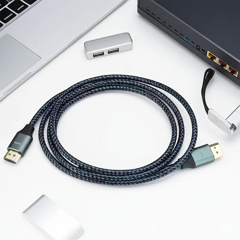 DDESIGN - Cable HDMI Ddesign 4K 1.8 Metros Gris