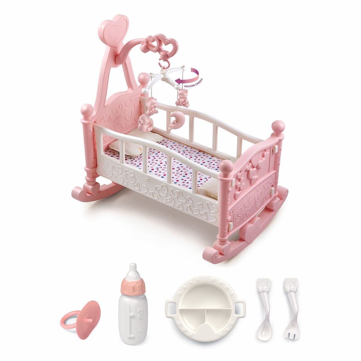 KIDS N PLAY - Cuna Para Muñecas Hasta de 45Cm 