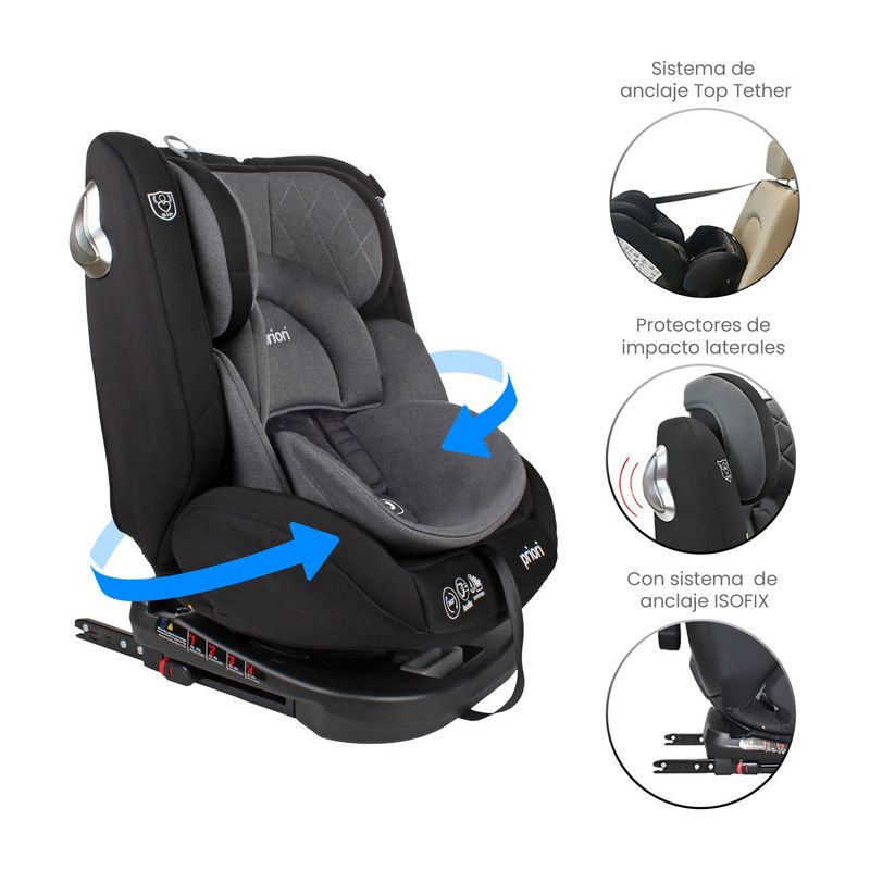 PRIORI - Silla De Auto Bebé Galt Gira 360° Priori