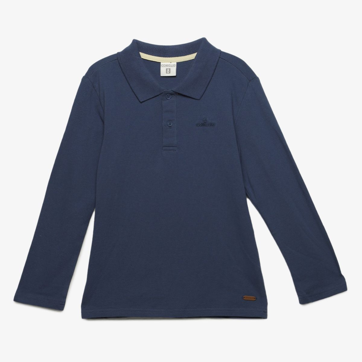 CONIGLIO - Polo Niño Manga Larga Algodón Coniglio