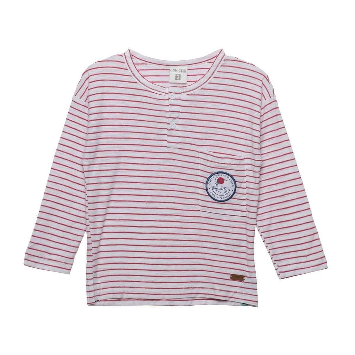 CONIGLIO - Polo Niño Manga Larga Algodón Coniglio