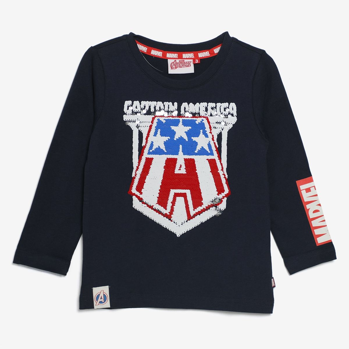 AVENGERS - Polo Niño Manga Larga Algodón Avengers