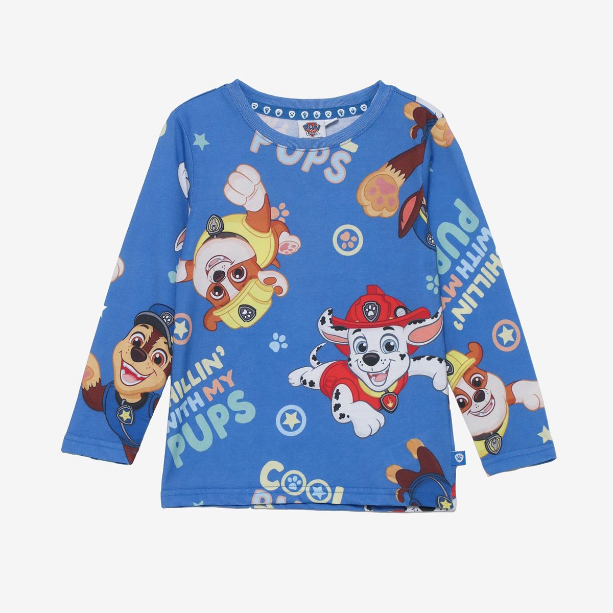 PAW PATROL - Polo Niño Manga Larga Algodón Paw Patrol