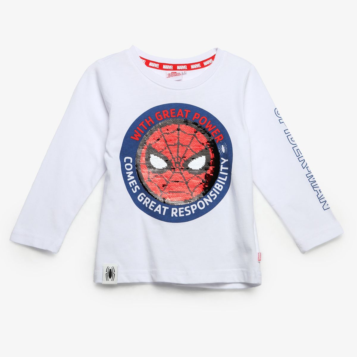 SPIDERMAN - Polo Niño Manga Larga Algodón Spider-man