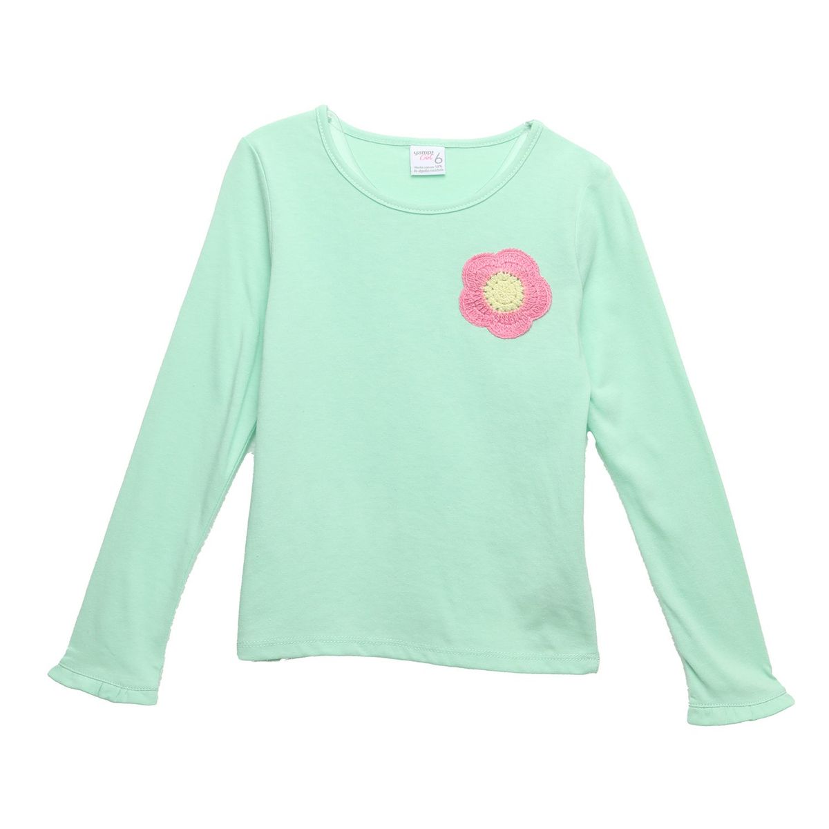 YAMP - Polo Niña Manga Larga Algodón Yamp