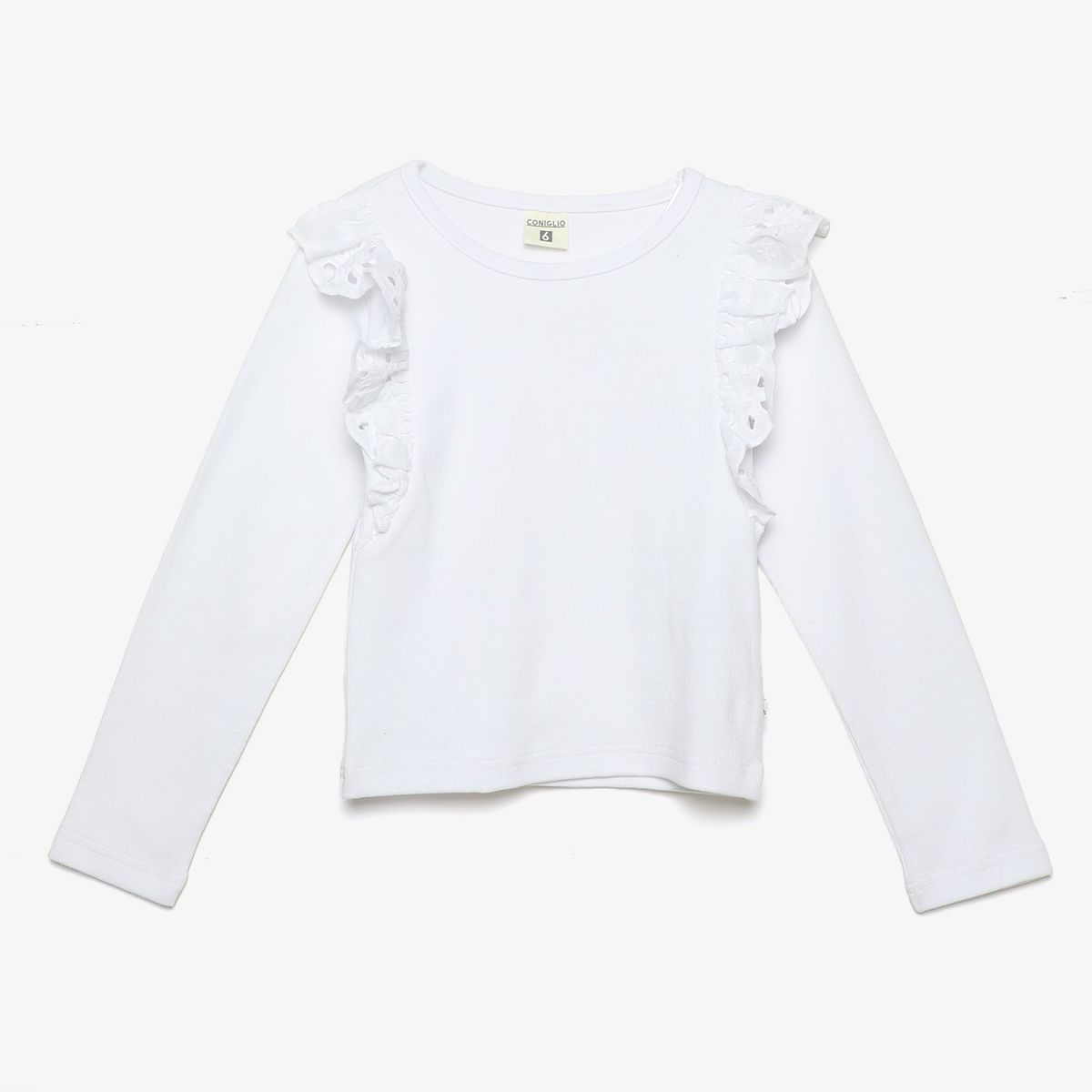CONIGLIO - Polo Niña Manga Larga Algodón Coniglio