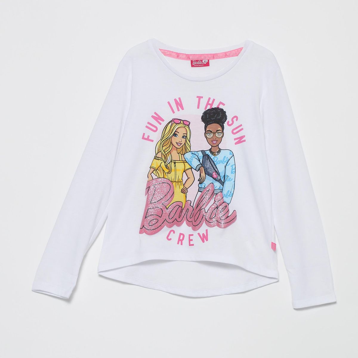 BARBIE - Polo Niña Manga Larga Algodón Barbie