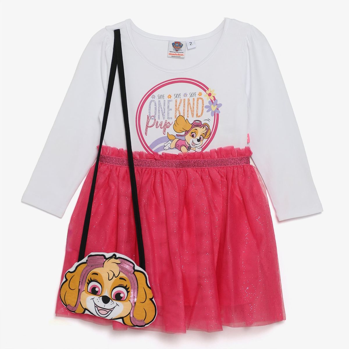 PAW PATROL - Vestido con Cartera Niña Paw Patrol
