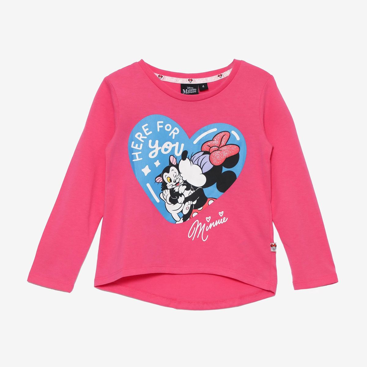 MINNIE - Polo Niña Manga Larga Algodón Minnie