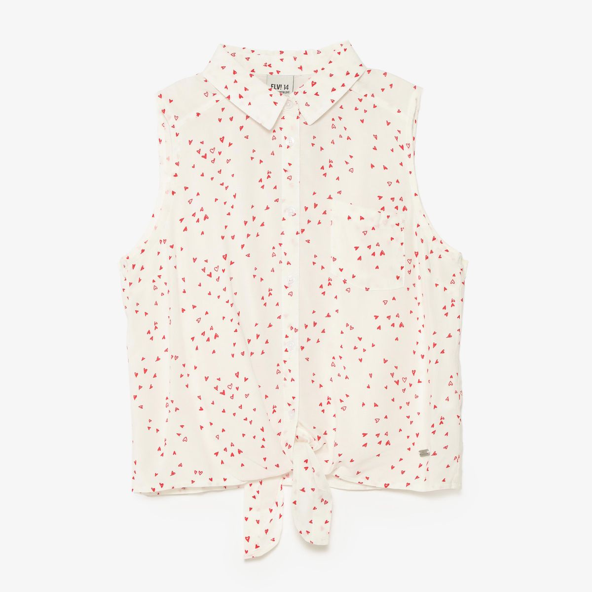 ELEVEN - Blusa Eleven Sin Mangas Estampado