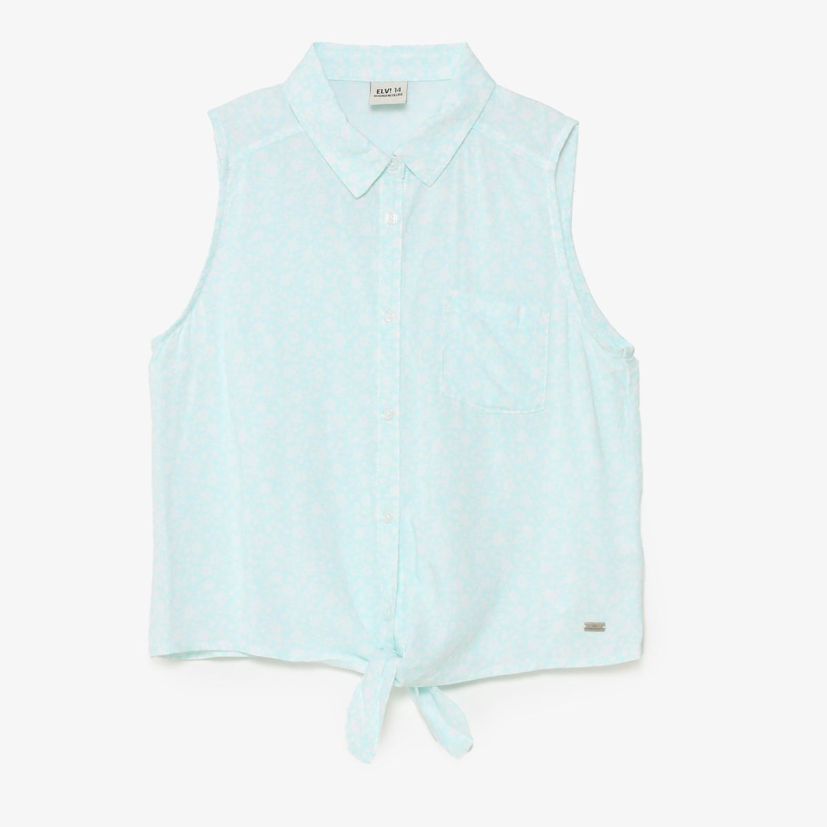 ELEVEN - Blusa Eleven Sin Mangas Estampado