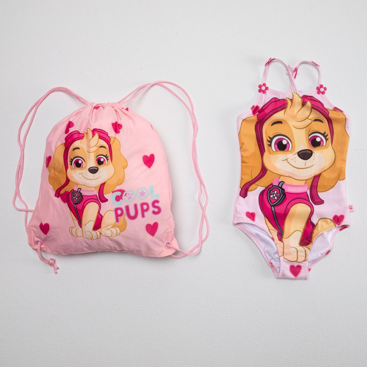 PAW PATROL - Traje De Baño Mas Bolso Niña Paw Patrol