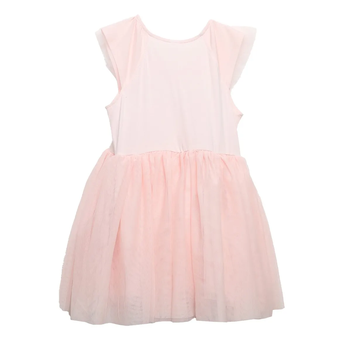 YAMP - Vestido Yamp Niña Algodón Con Falda Brillante