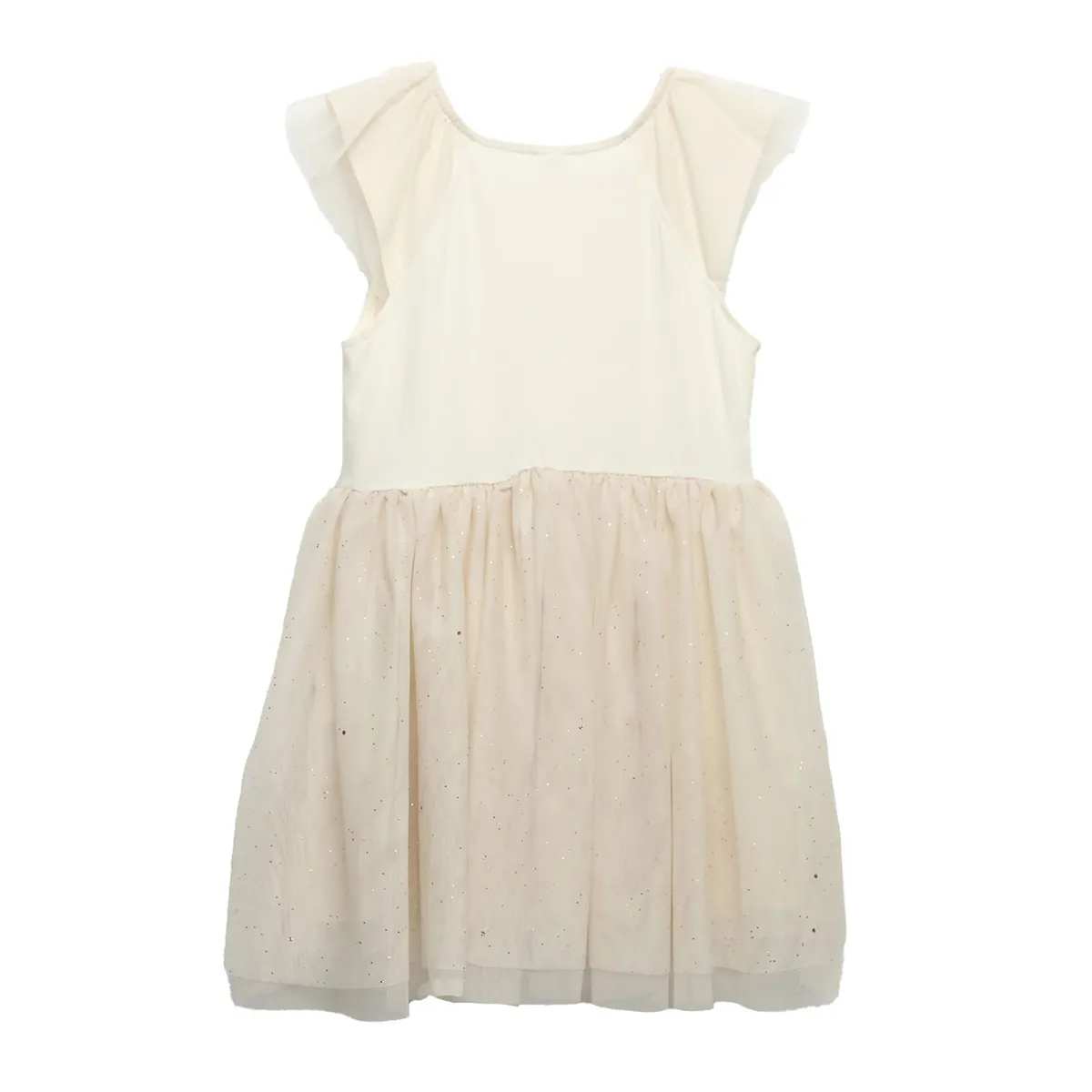 YAMP - Vestido Yamp Niña Algodón Con Falda Brillante