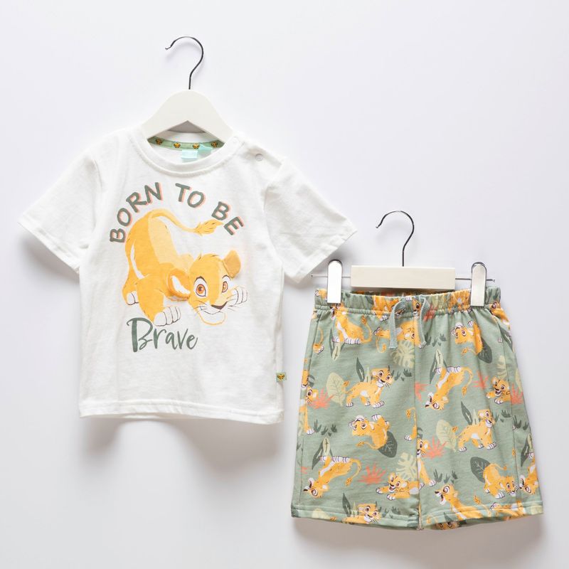 REY LEON - Conjunto Bebé Niño Algodón Rey Leon