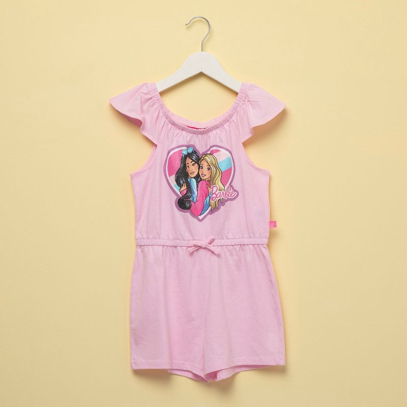 BARBIE - Vestido Niña Algodón Barbie