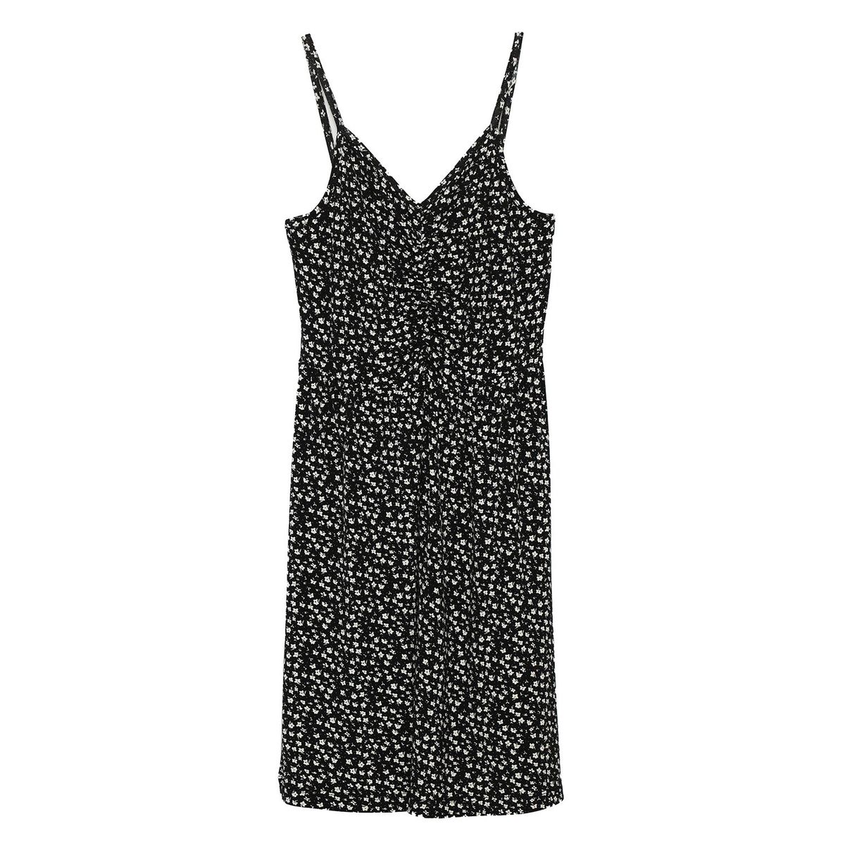 ELEVEN - Vestido Eleven Niña Fruncido Estampado Tirantes