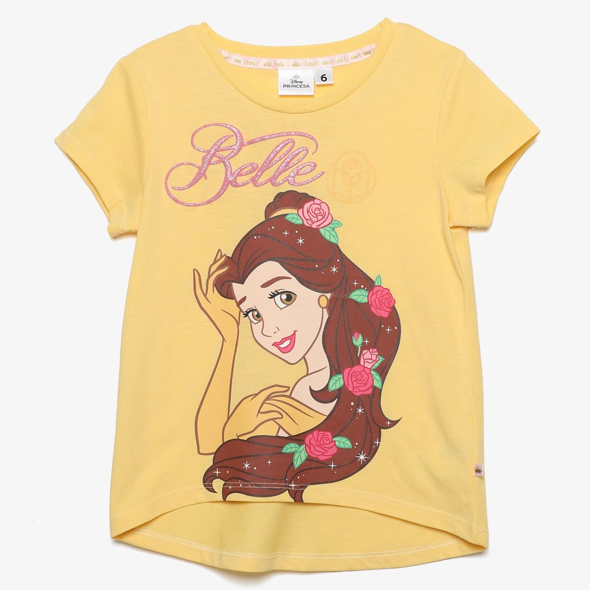 PRINCESS - Polo Niña Manga Corta Algodón Princesas