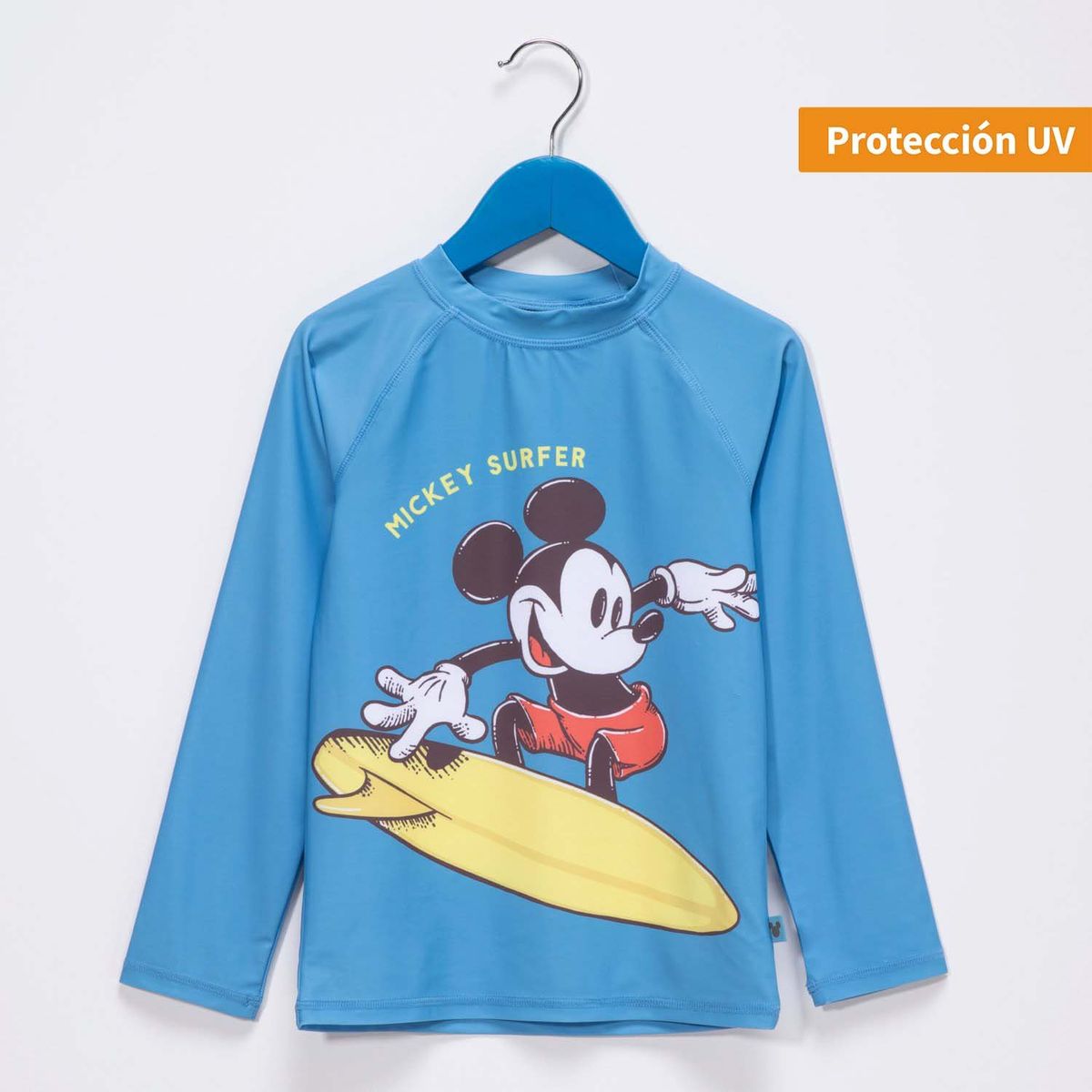 STD CHARACTERS - Polo UV Niño Manga Larga Mickey Disney