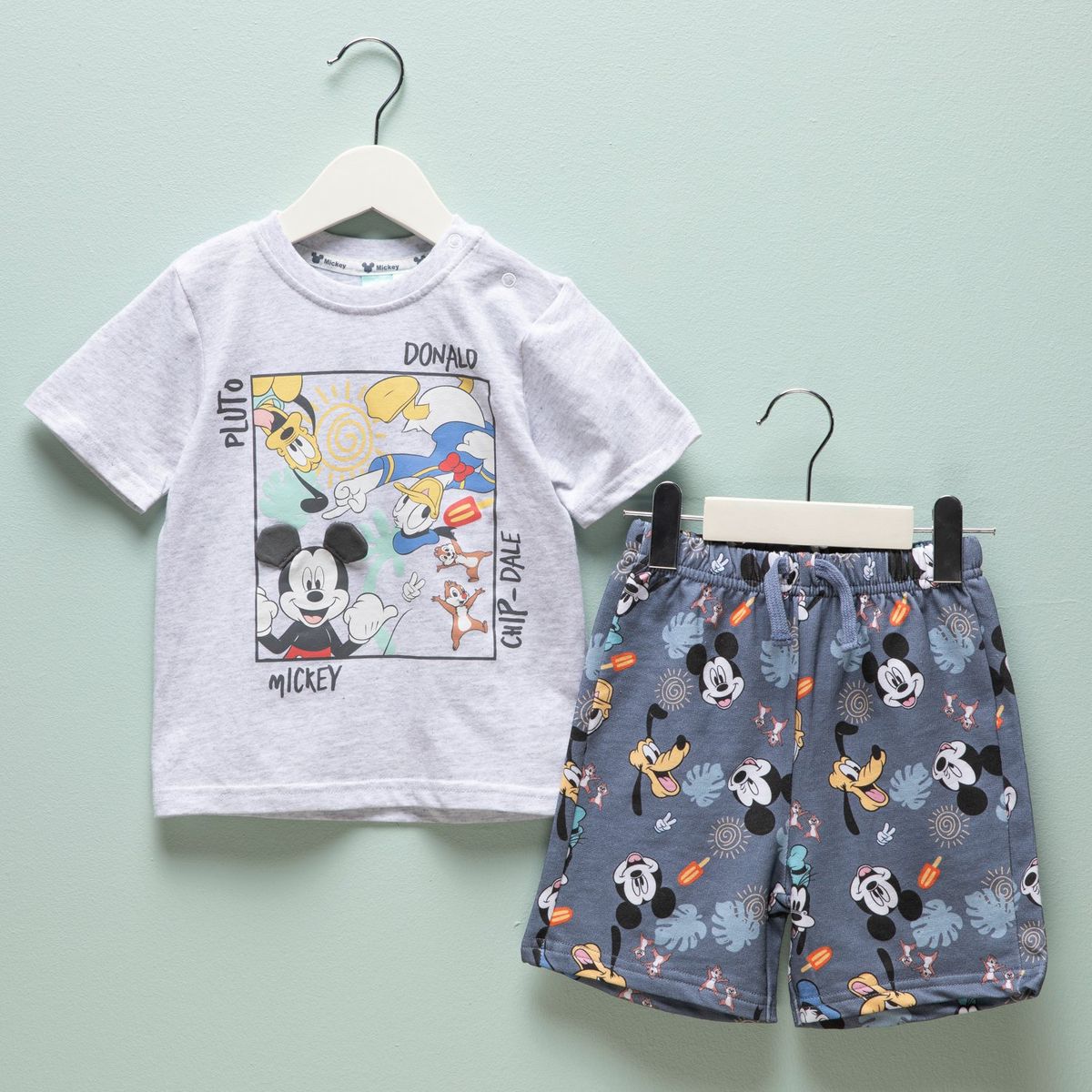 STD CHARACTERS - Conjunto Bebé Niño Algodón Mickey