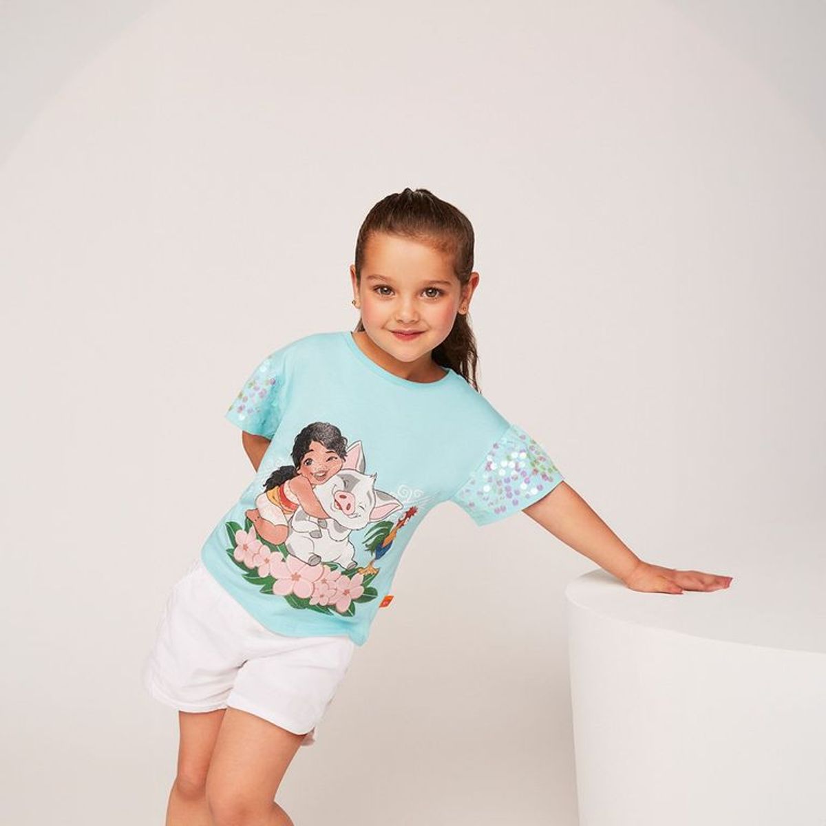 MOANA - Polo Niña Manga Corta Algodón Moana